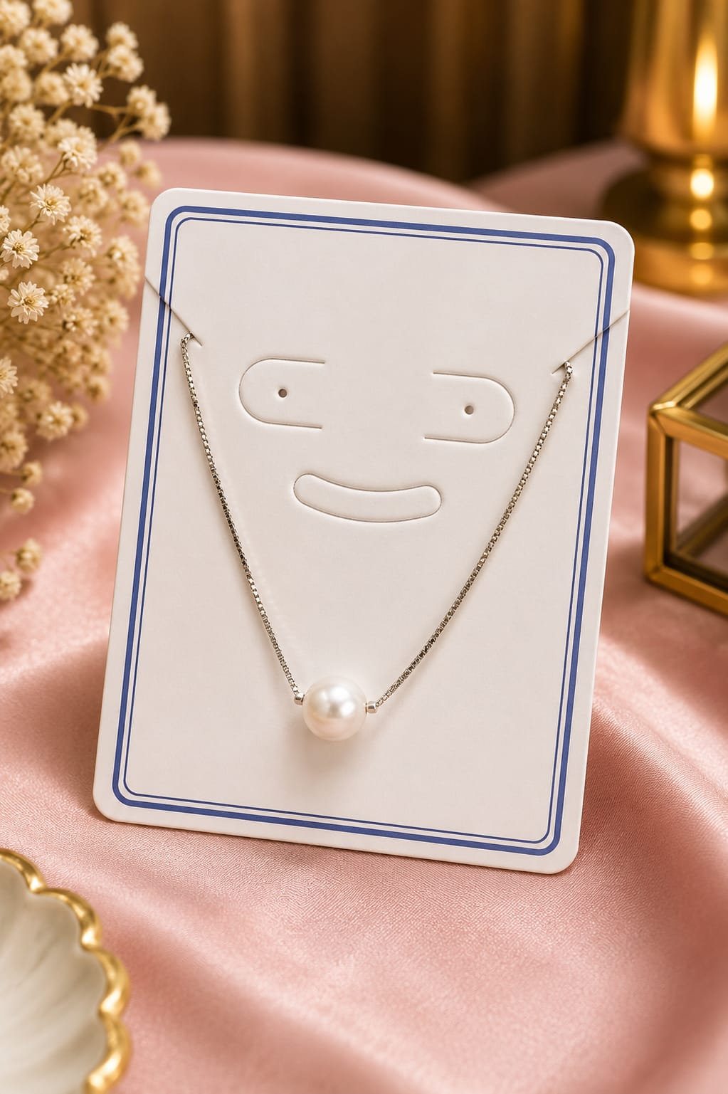 925 Sterling Silver Handmade Chain Pendant Necklace