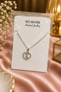 925 Sterling Silver Handmade Chain Pendant Necklace