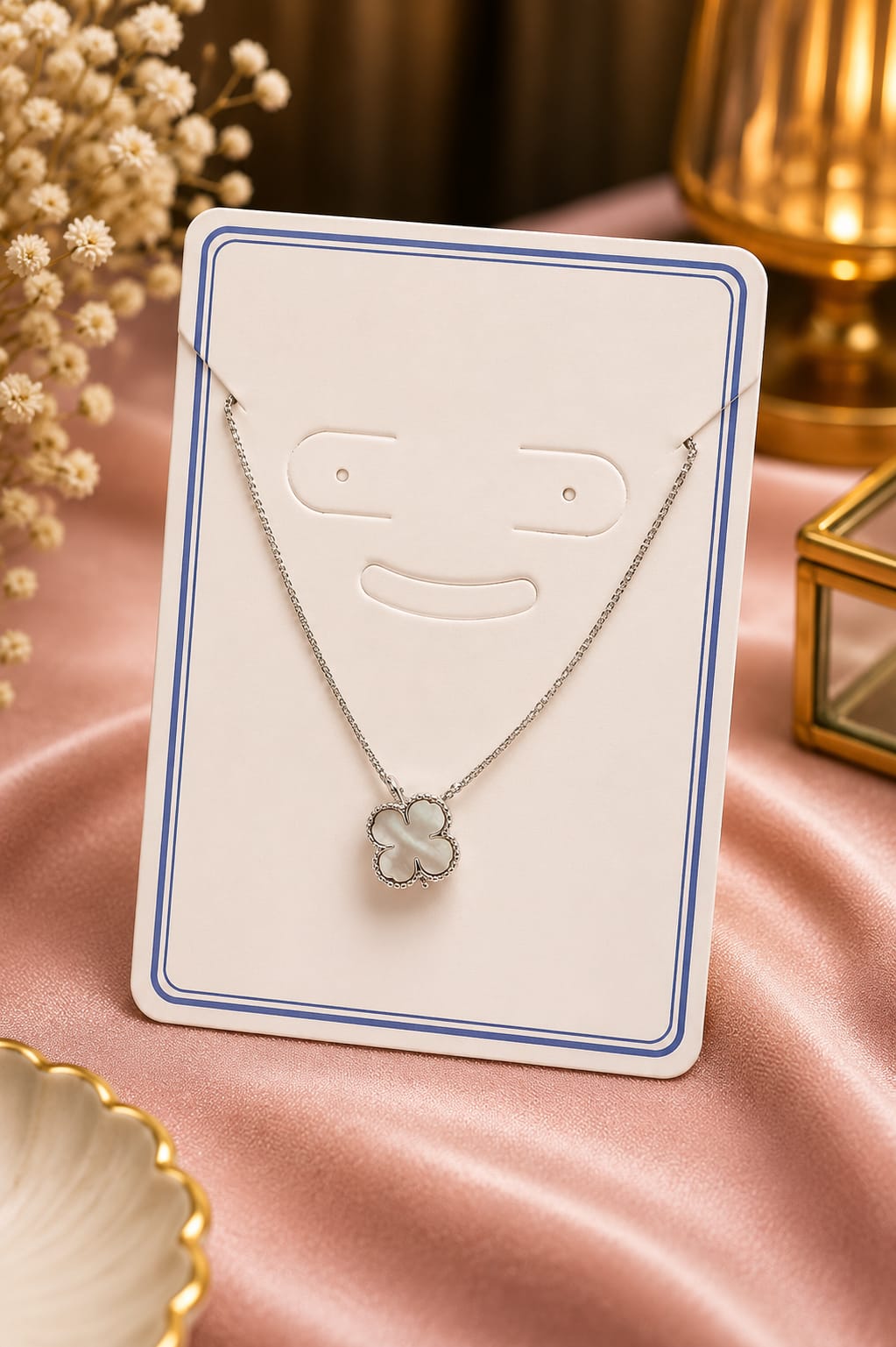925 Sterling Silver Handmade Chain Pendant Necklace