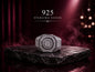 Primium starling silver mens ring