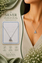 Mokshara Timeless Beauty 92.5 Sterling Silver Pendant & chain