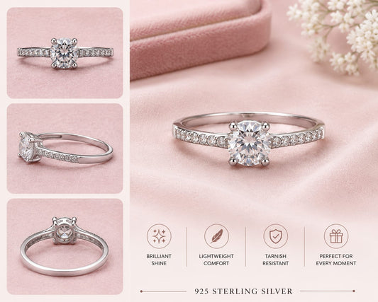 Premium 925 Sterling Silver Ring for Women