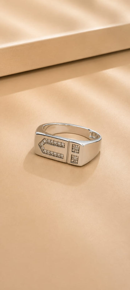 925 Sterling Silver Premium Men's Ring