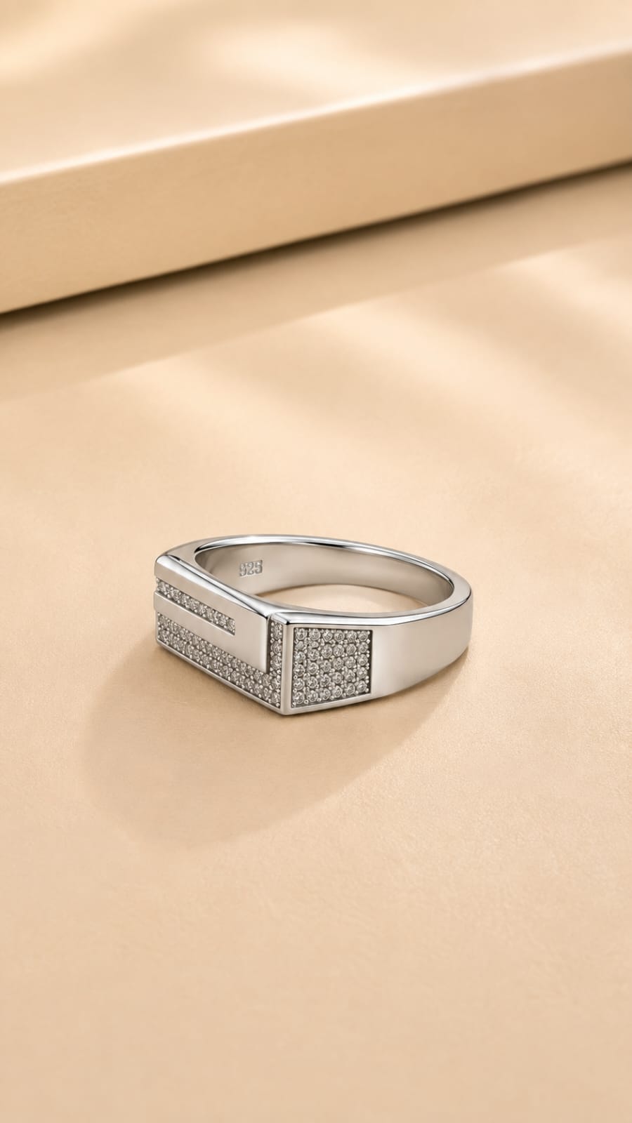 925 Sterling Silver Premium Men's Ring