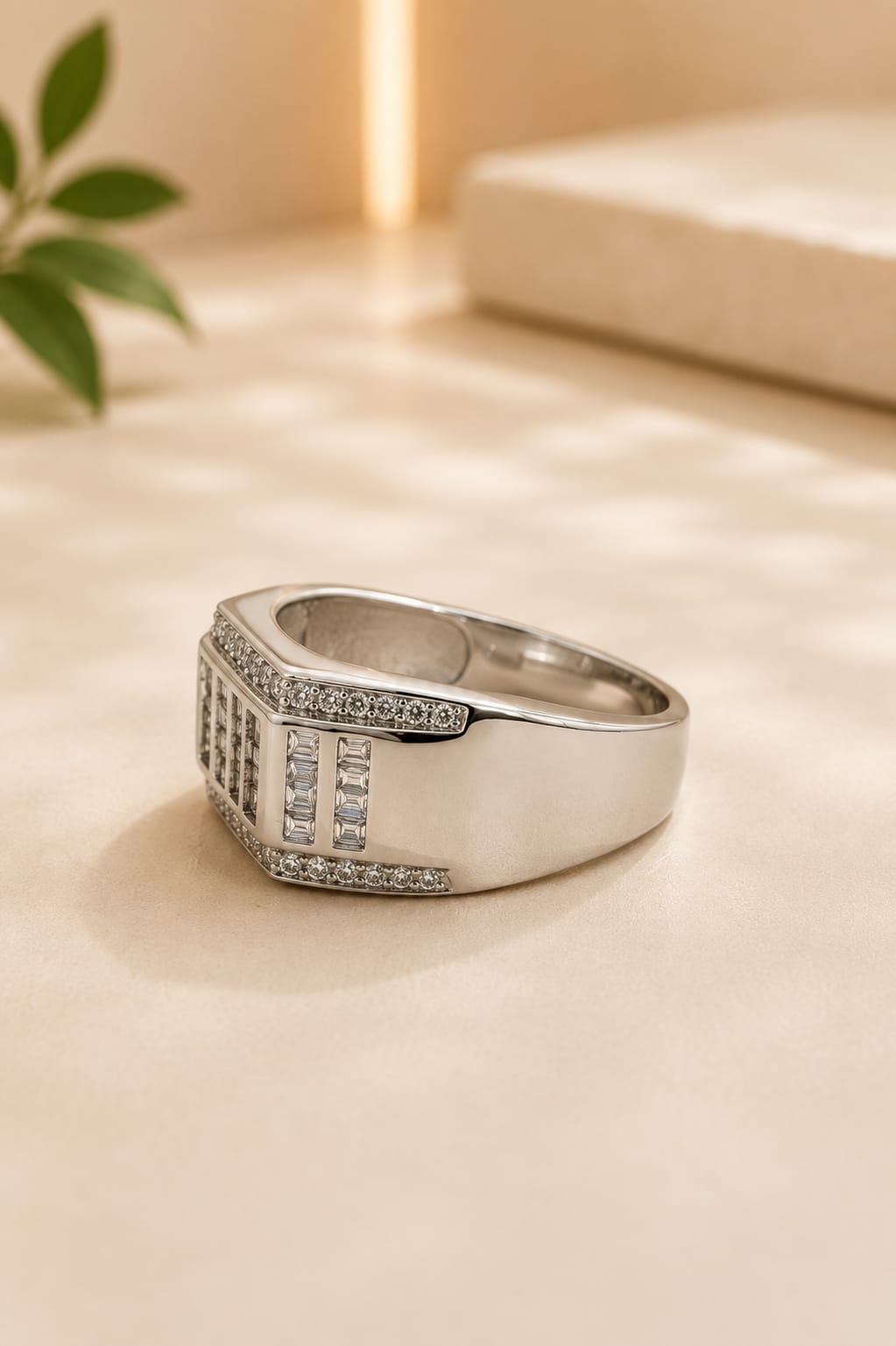 925 Sterling Silver Premium Men's Ring