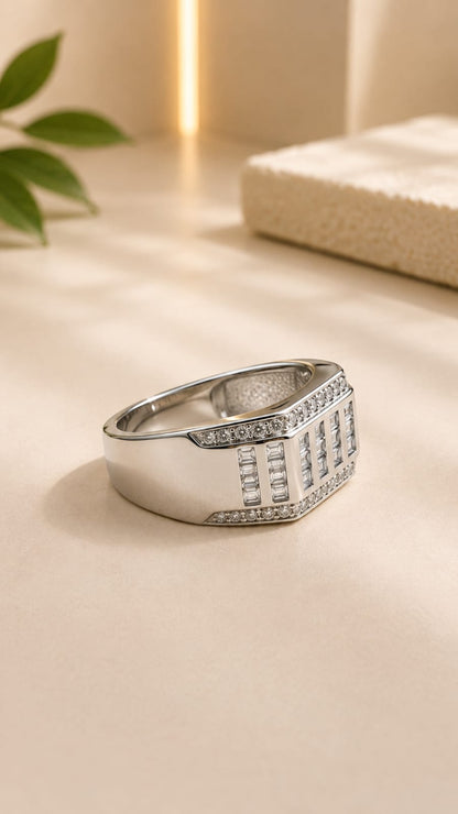 925 Sterling Silver Premium Men's Ring