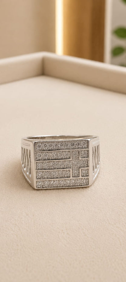 925 Sterling Silver Premium Men's Ring